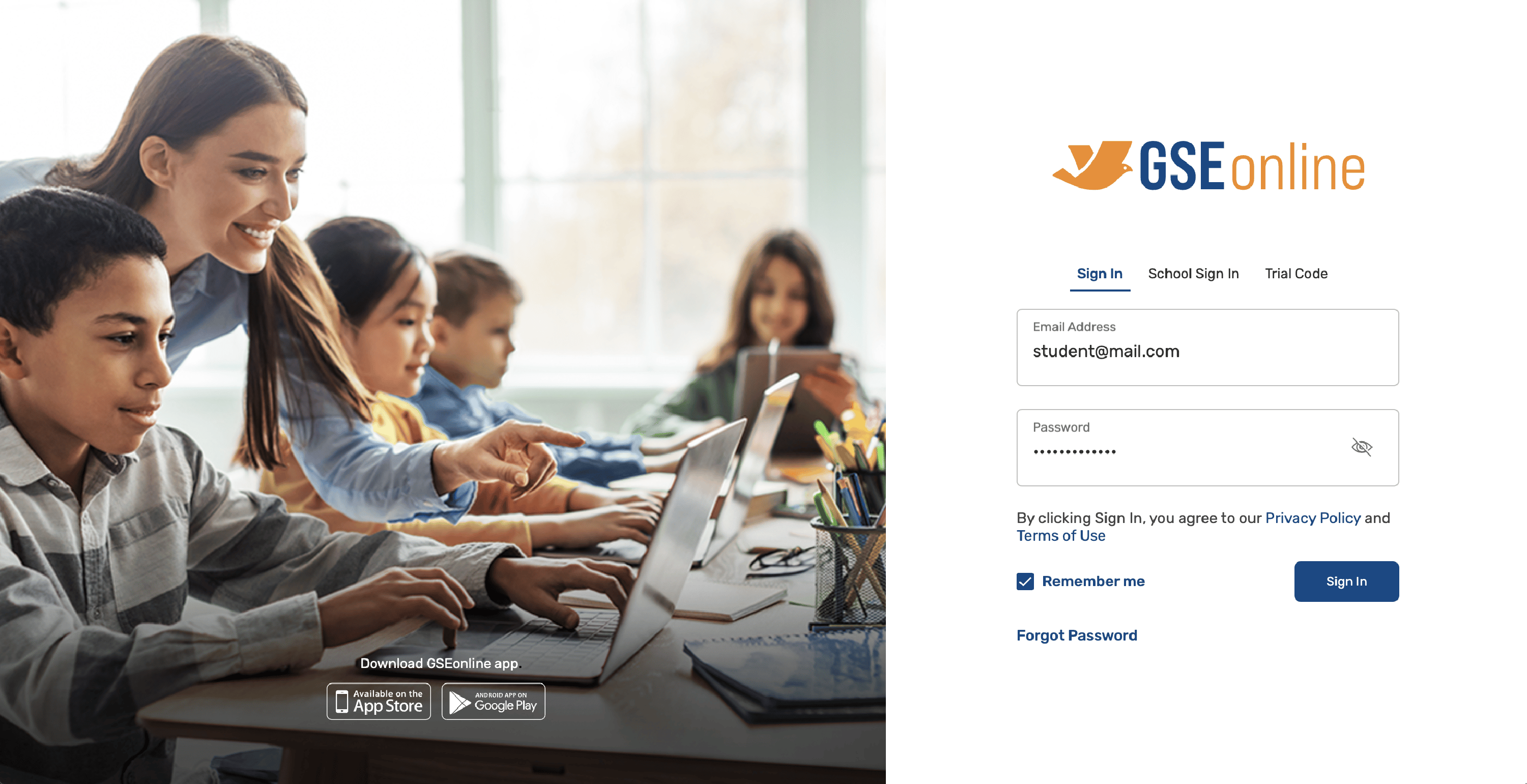 GSEonline_Overview_Homepage