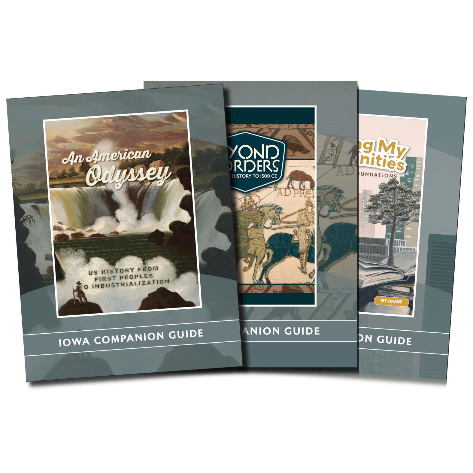 New Iowa companion guides for national title social studies books