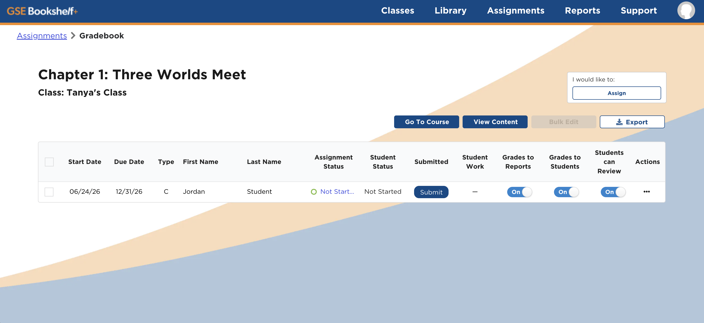 Gradebook