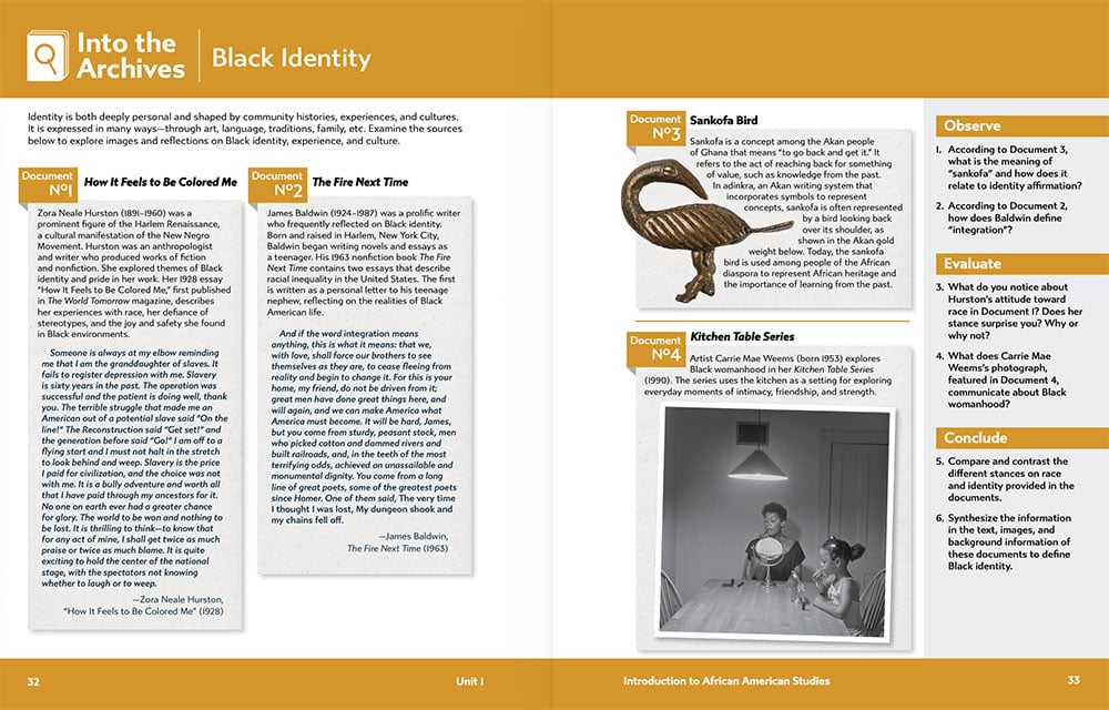 Into the Archives Interior Page