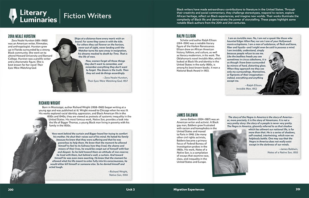 Literary Luminaries Interior Page