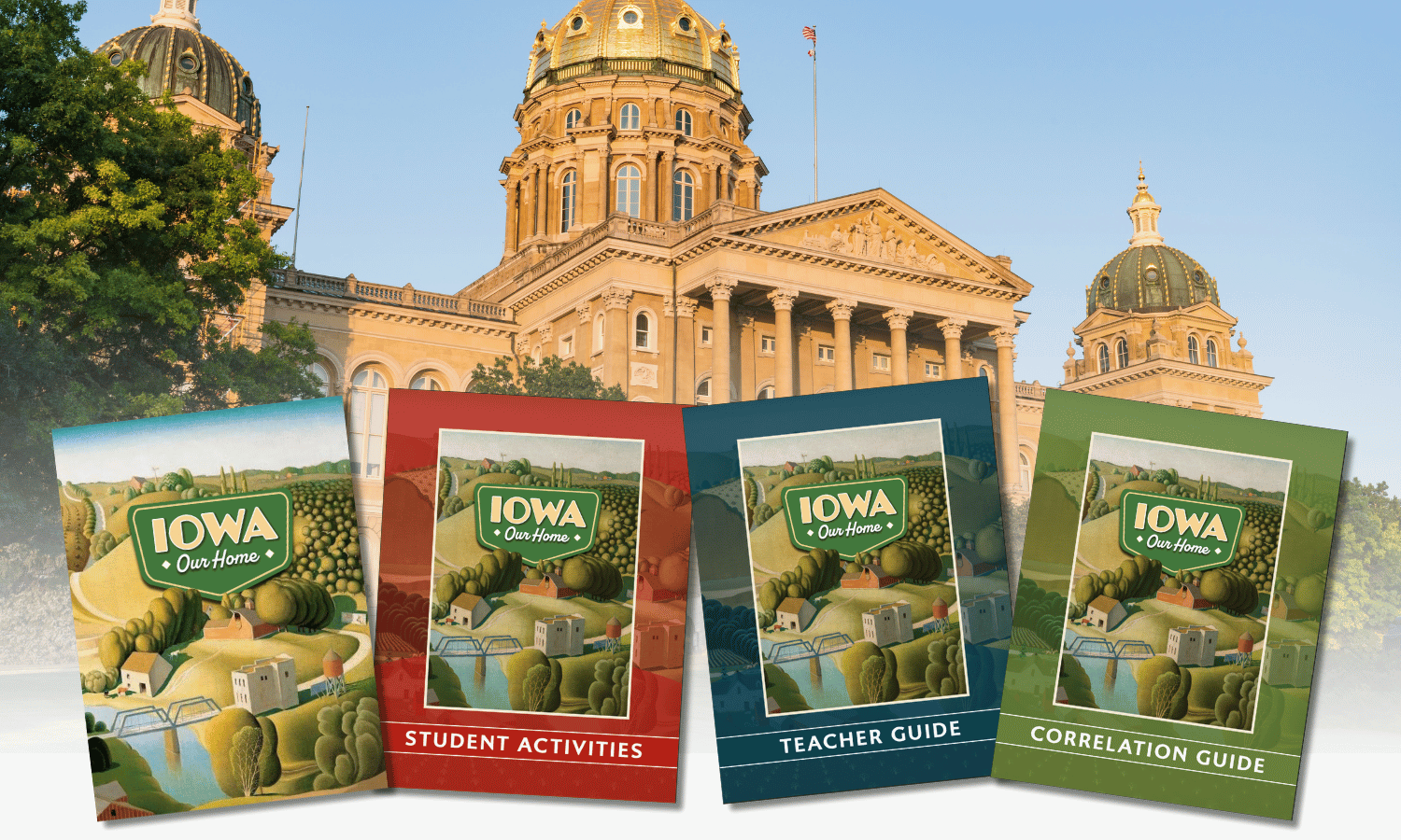 New Iowa social studies series for second, third, fourth and fifth grade
