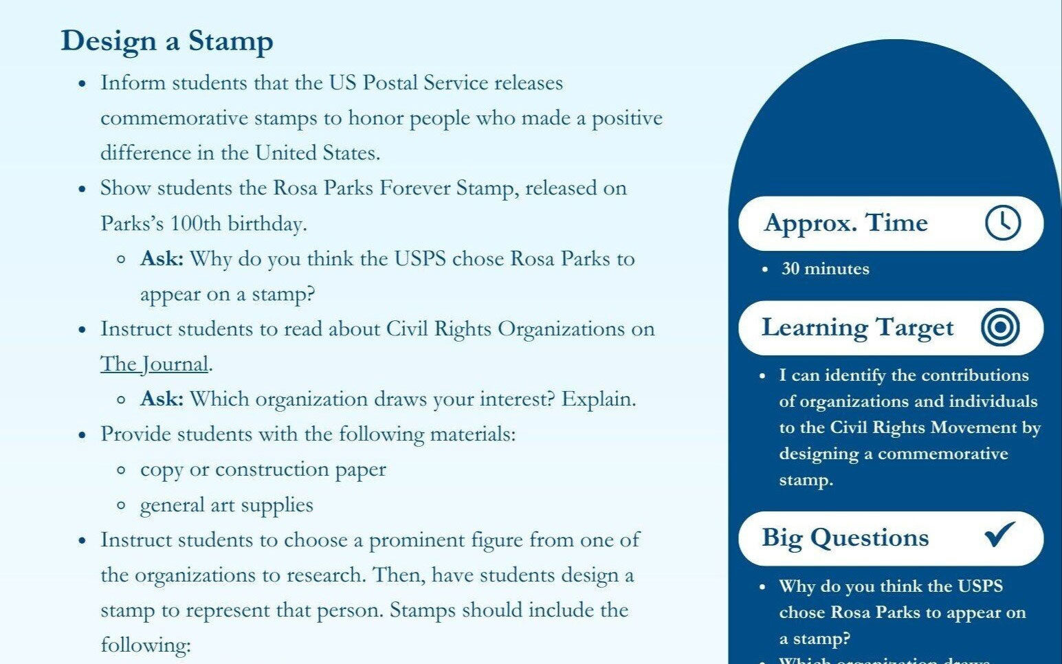 Blog Free Lesson Plans